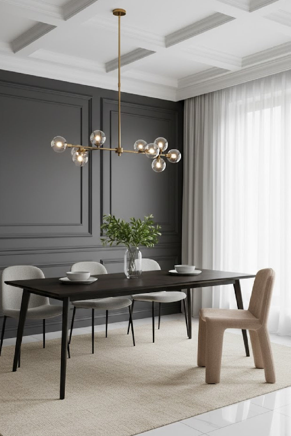 Modern European furniture - Modern Ergonomic Dining Chair - www.oroa.com | Oroa.com