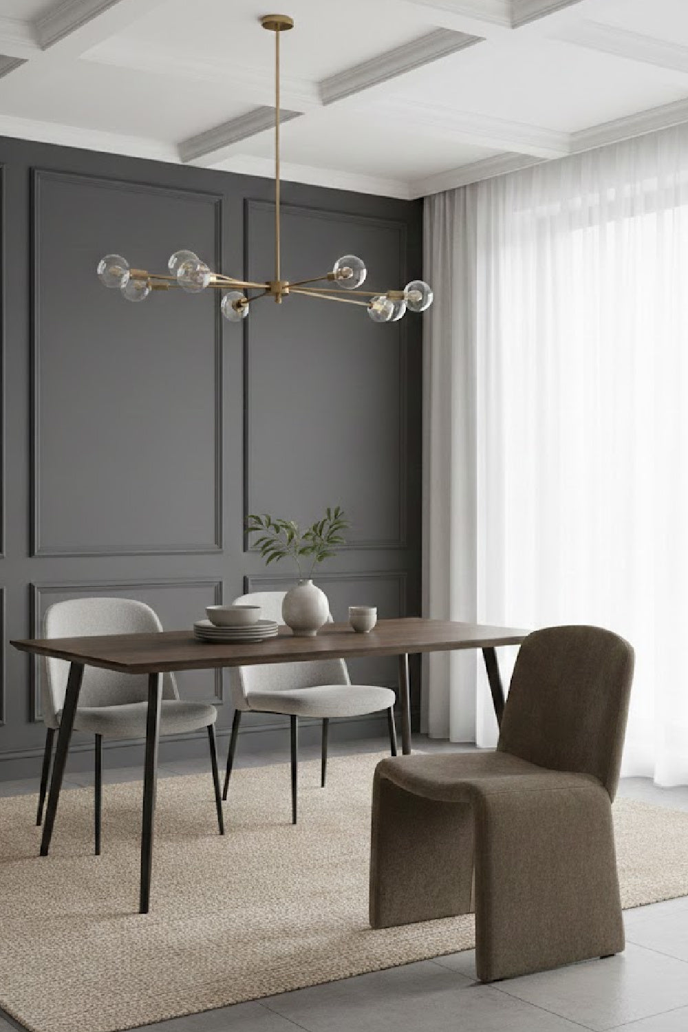 Modern European furniture - Modern Ergonomic Dining Chair - www.oroa.com | Oroa.com