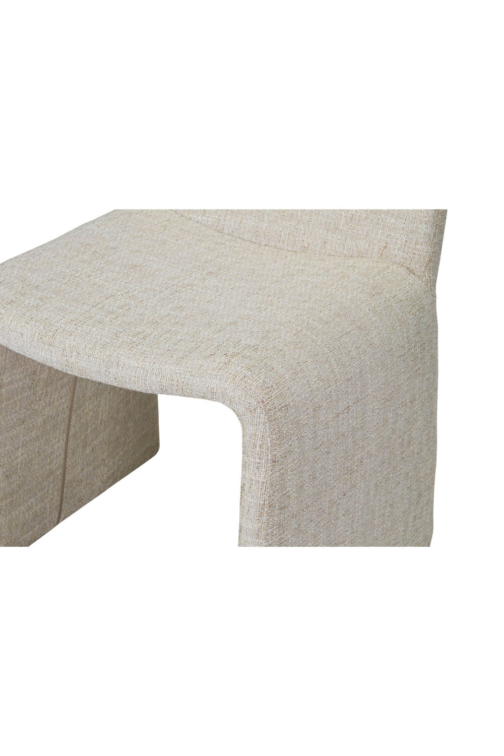 Modern European furniture - Beige Monolithic Dining Chair - www.oroa.com | Oroa.com