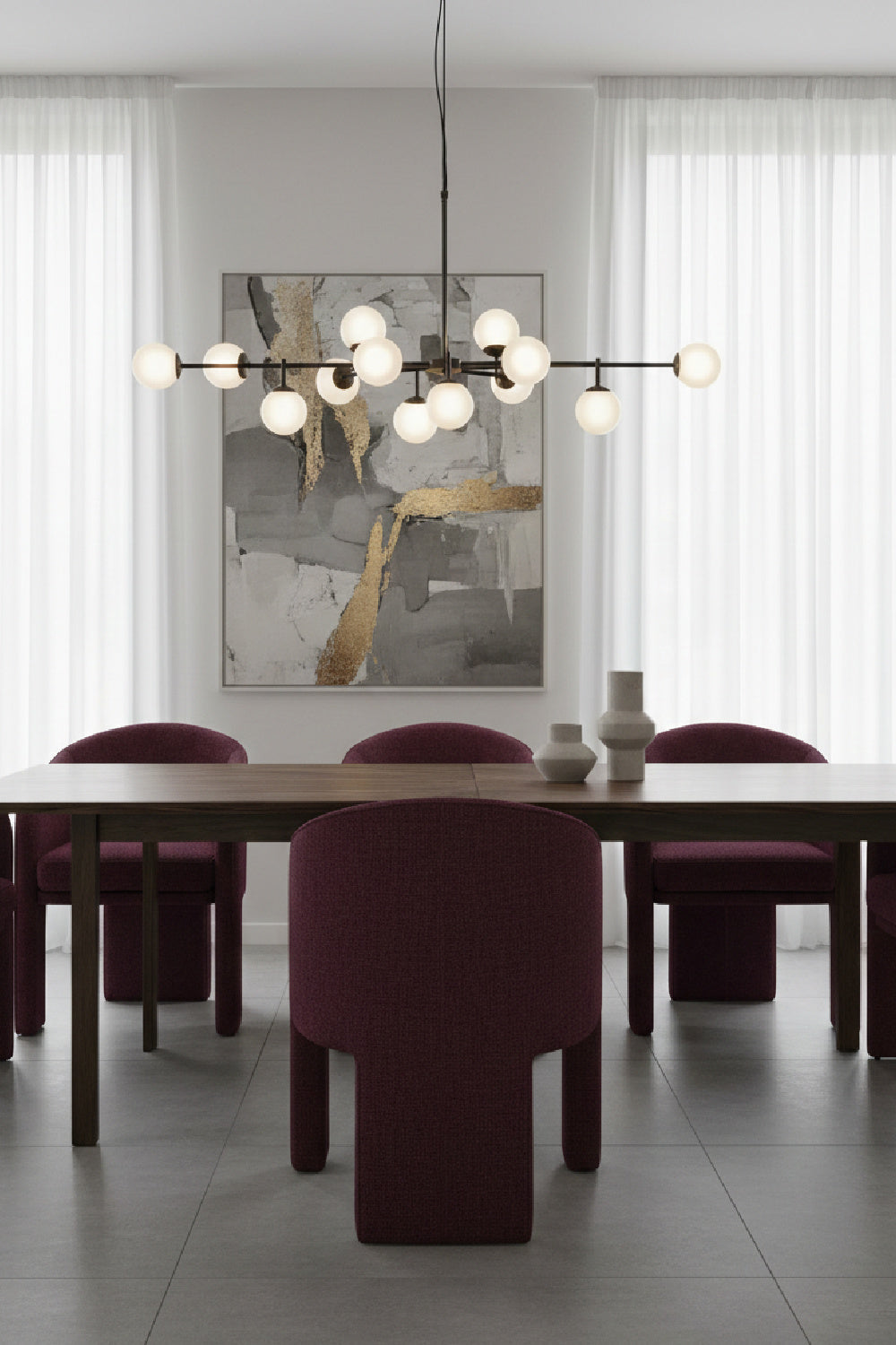 Modern European furniture - Violet 3-Legged Dining Chair - www.oroa.com