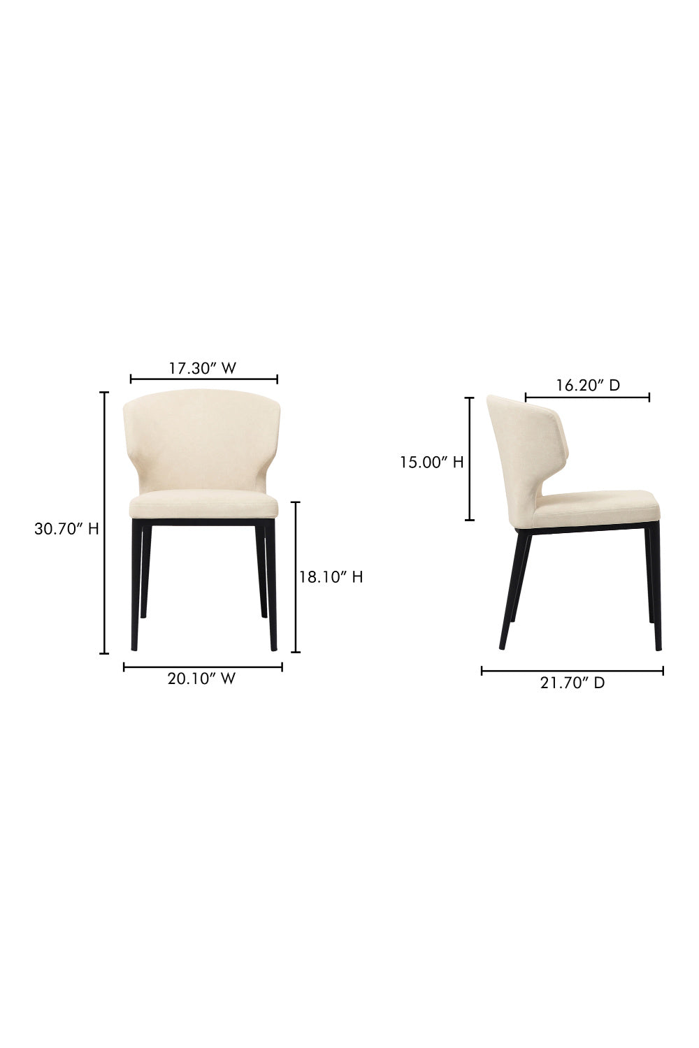 Modern European furniture - Art Deco Dining Chairs (2) - www.oroa.com | Oroa.com