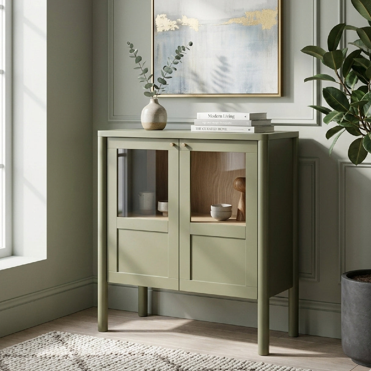 Modern European furniture - Solid Pine Cabinet - www.oroa.com | Oroa.com
