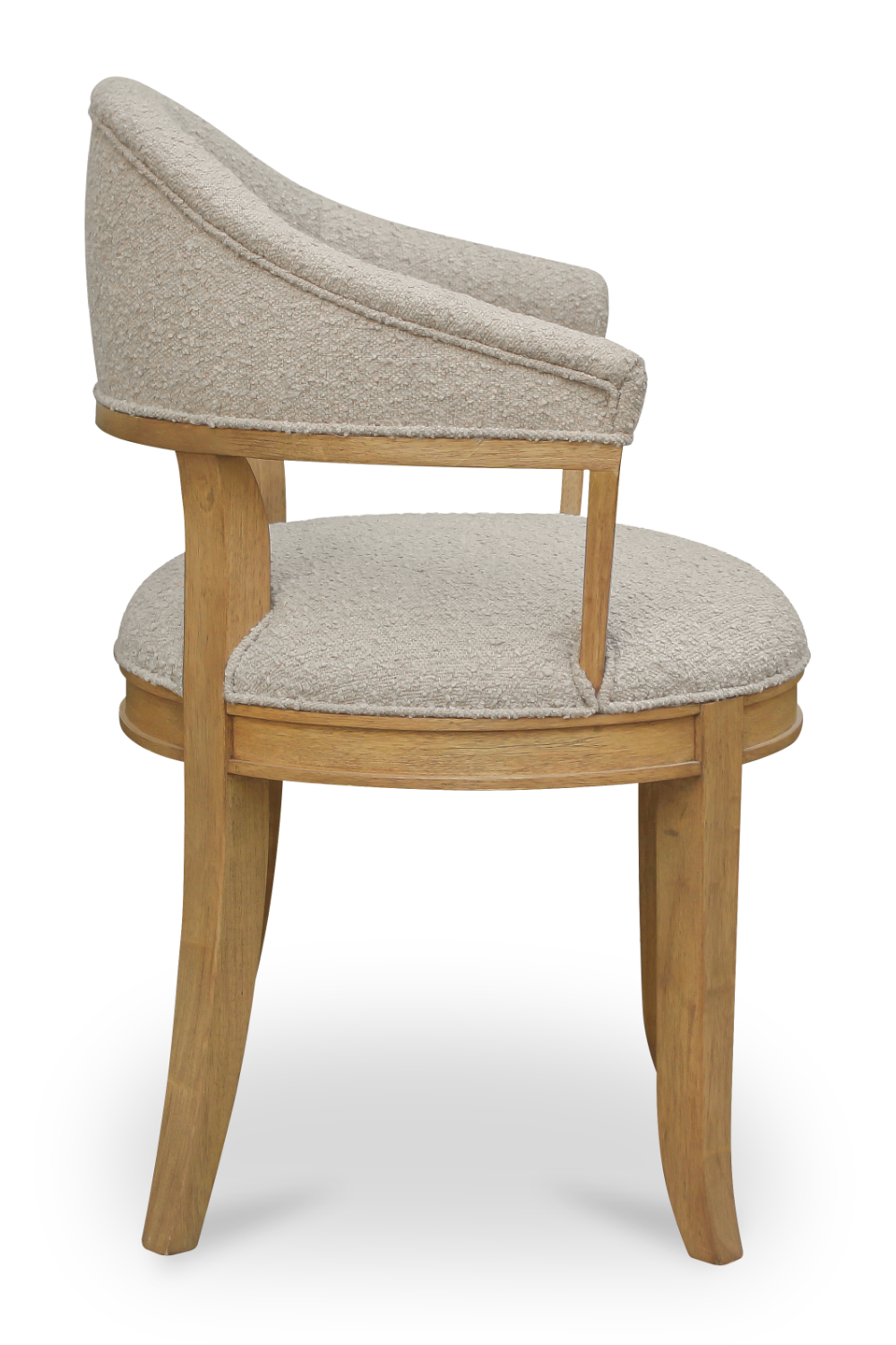 Modern European furniture - Wire-brushed Rubberwood Dining Chair - www.oroa.com | Oroa.com