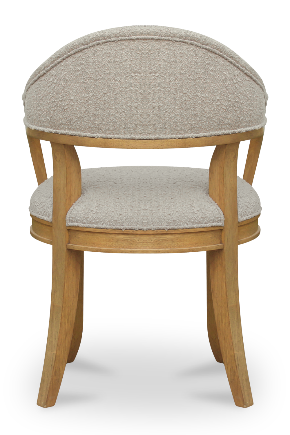 Modern European furniture - Wire-brushed Rubberwood Dining Chair - www.oroa.com | Oroa.com