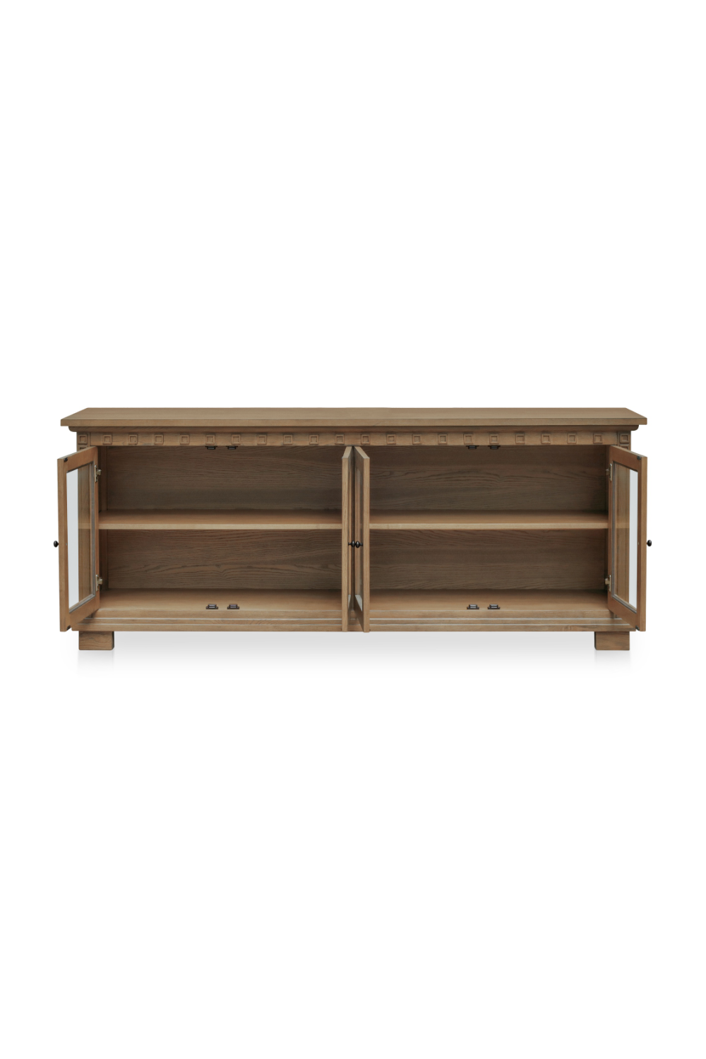 Modern European furniture - Brown Ash 4-Door Sideboard - www.oroa.com | Oroa.com