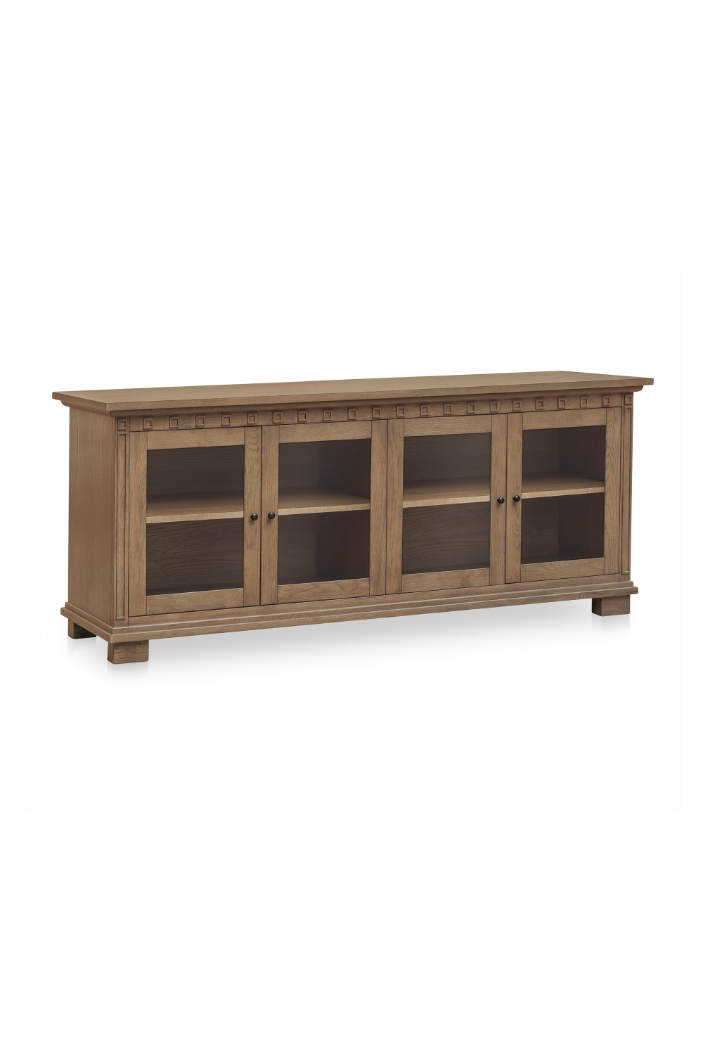 Modern European furniture - Brown Ash 4-Door Sideboard - www.oroa.com | Oroa.com