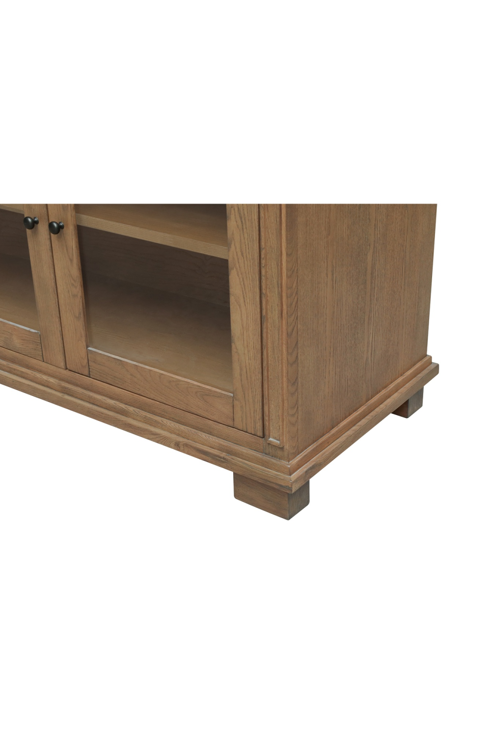 Modern European furniture - Brown Ash 4-Door Sideboard - www.oroa.com | Oroa.com