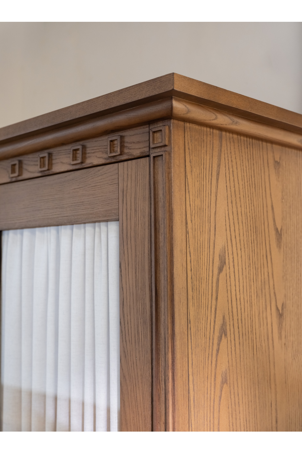 Modern European furniture - Brown Ash 2-Door Tall Cabinet - www.oroa.com | Oroa.com