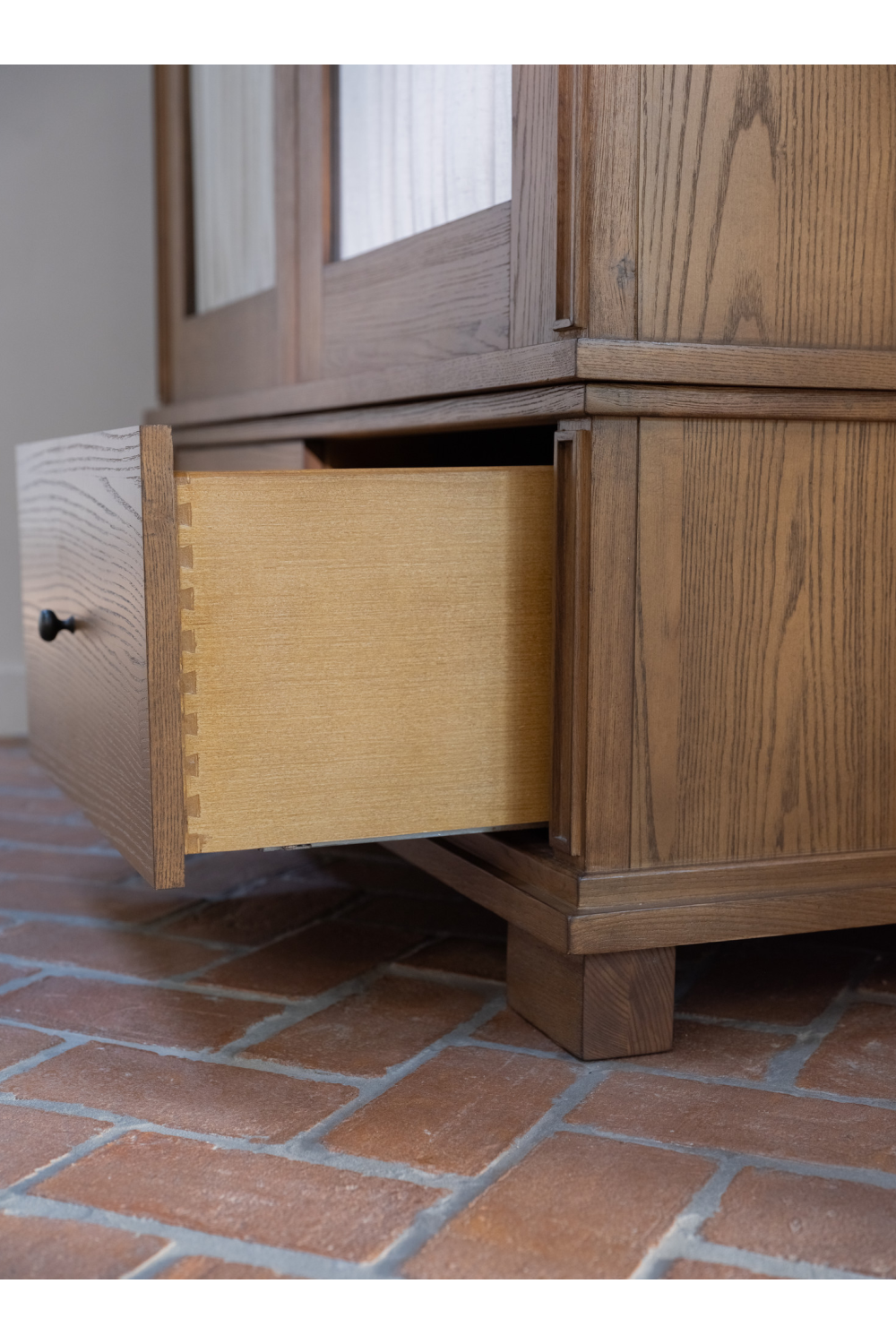 Modern European furniture - Brown Ash 2-Door Tall Cabinet - www.oroa.com | Oroa.com