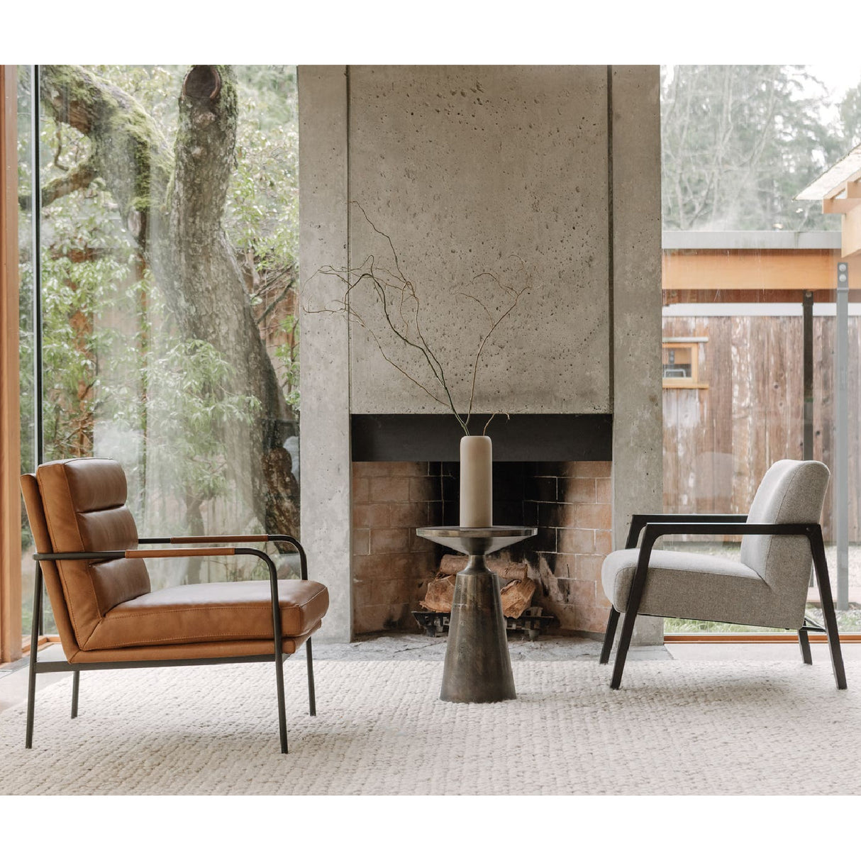 Modern European furniture - Leather Classic Lounge Armchair - www.oroa.com | Oroa.com
