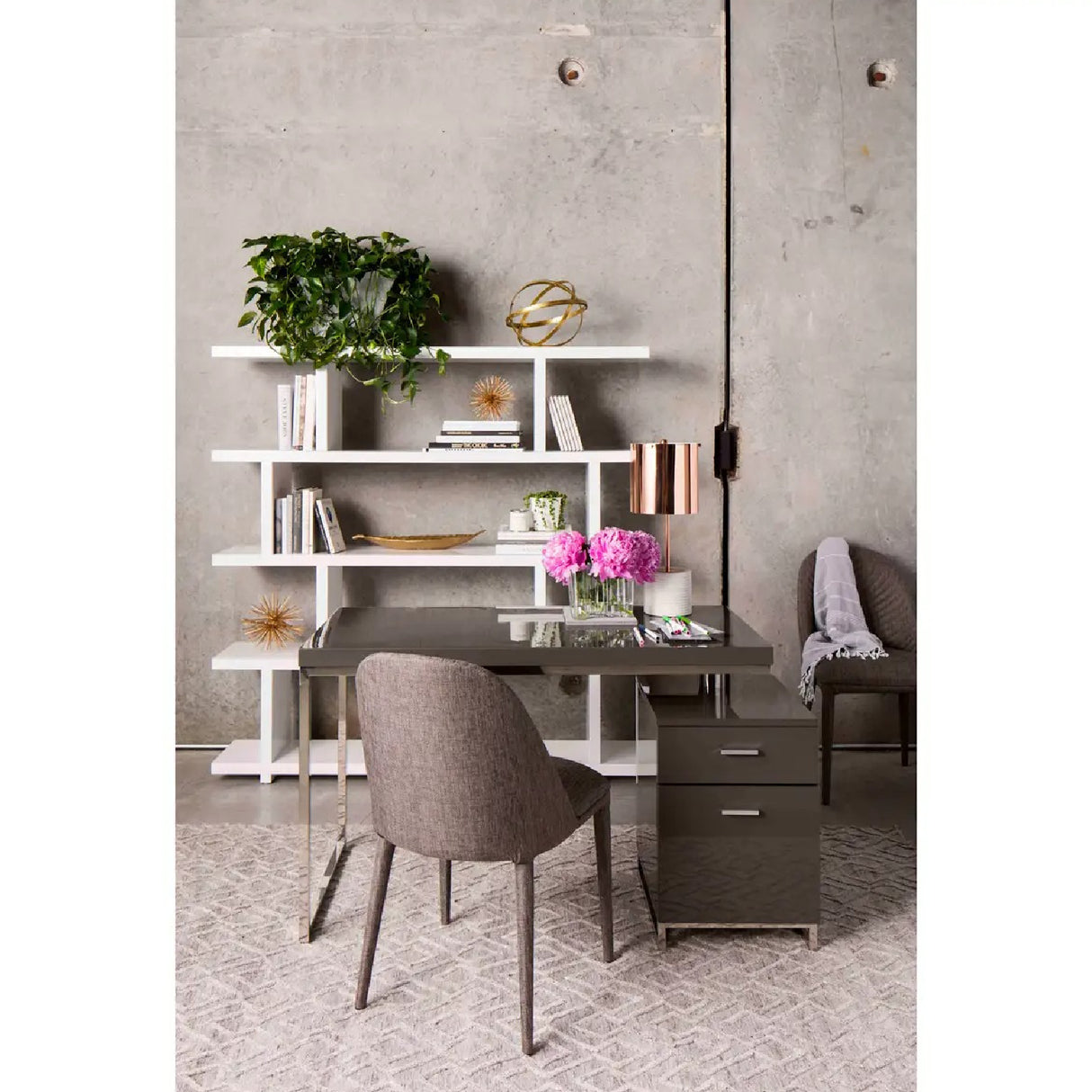 Modern European furniture - Wooden Room Divider Shelf - www.oroa.com | Oroa.com