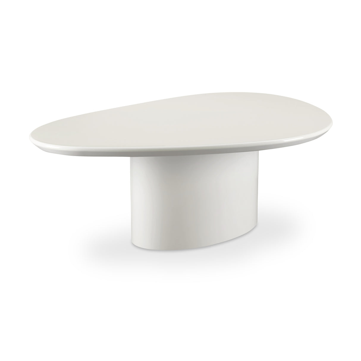 Modern European furniture - Organic-Shaped Lacquered Coffee Table - www.oroa.com | Oroa.com