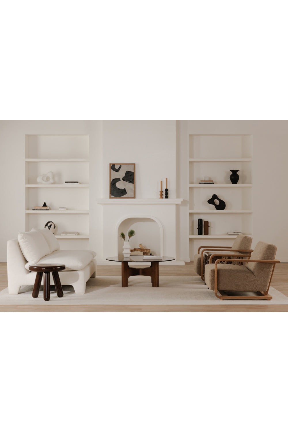 Lacquered Tripod Accent Table | Novi Living Joy | Oroa.com