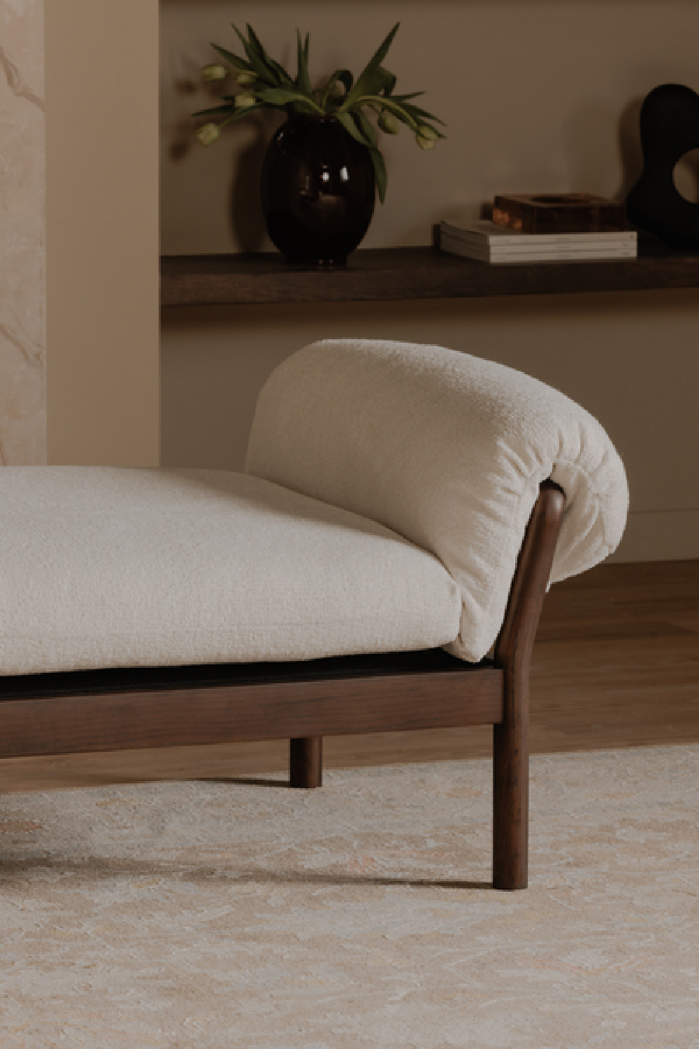 Modern European furniture - Ash-Framed Padded Daybed - www.oroa.com | Oroa.com