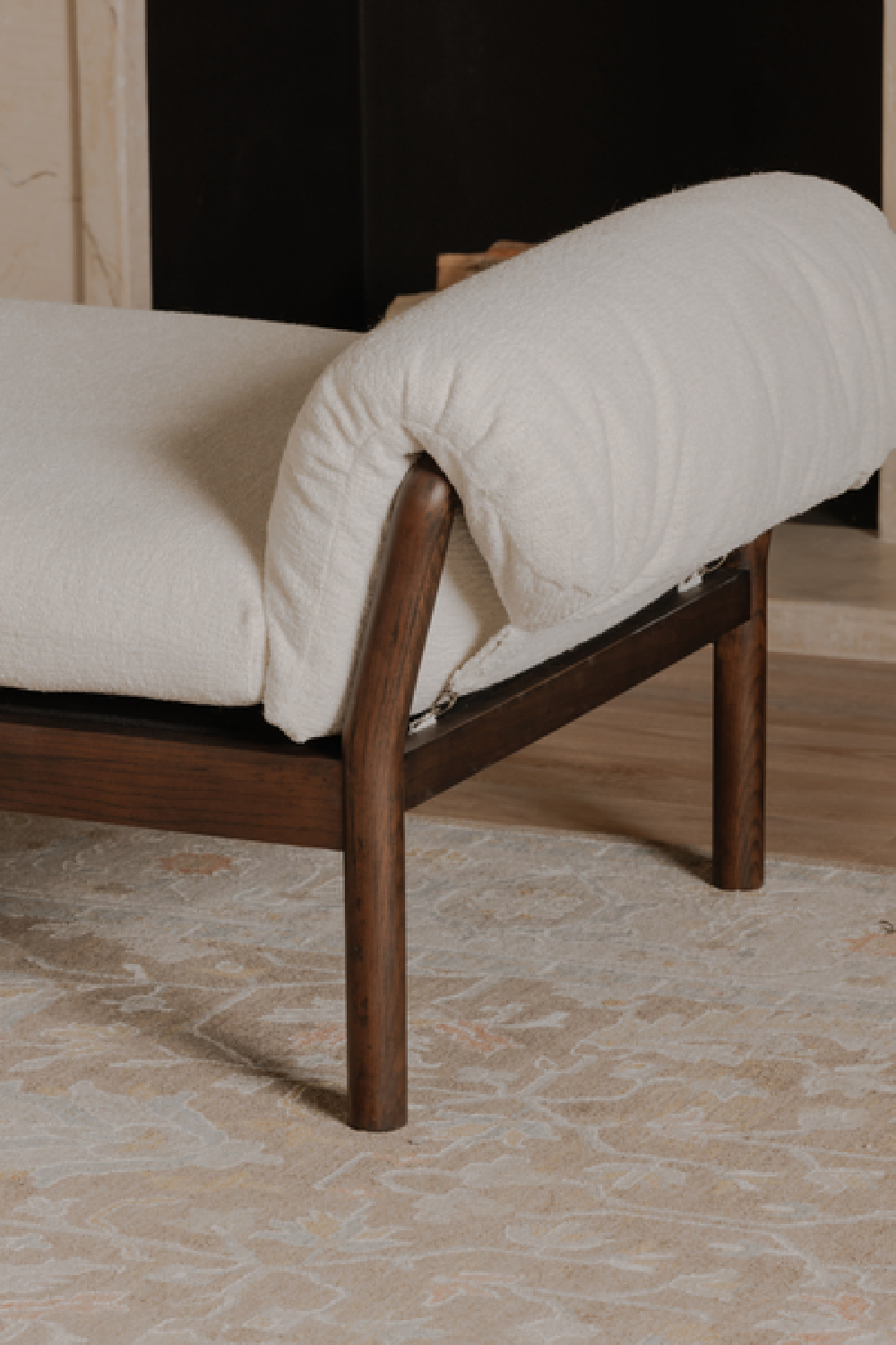 Modern European furniture - Ash-Framed Padded Daybed - www.oroa.com | Oroa.com