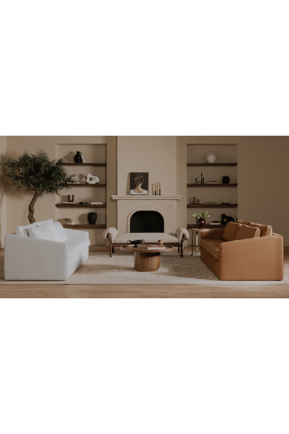 Modern European furniture - Ash-Framed Padded Daybed - www.oroa.com | Oroa.com