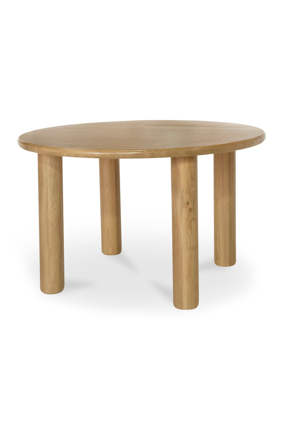 Modern European furniture - Solid Oak Round Dining Table - www.oroa.com | Oroa.com
