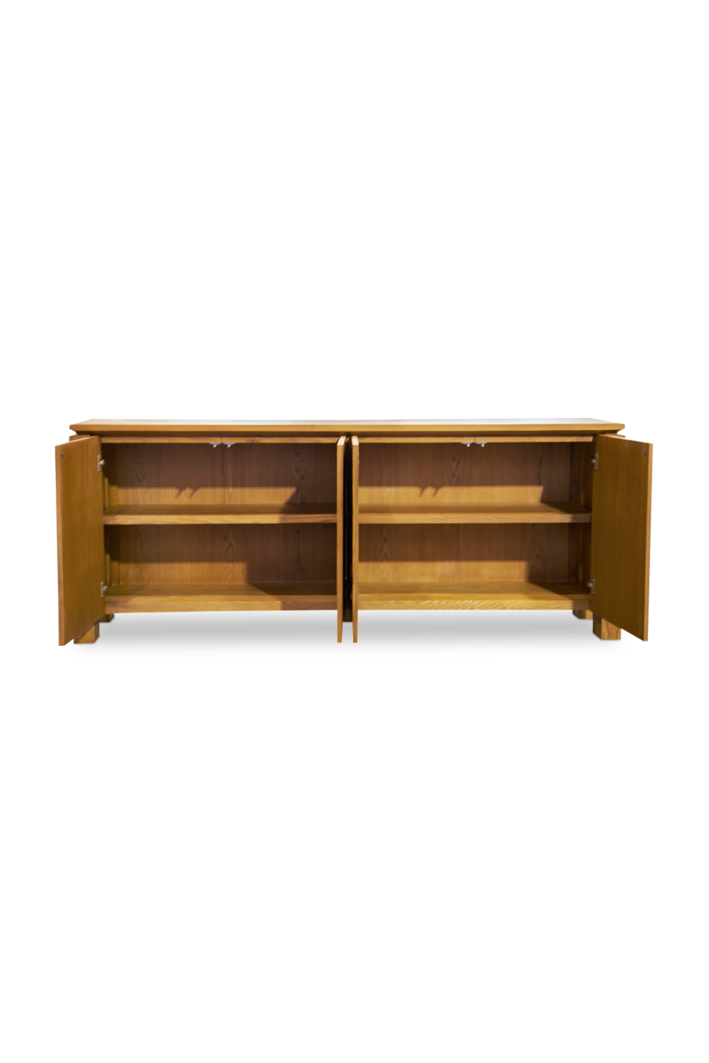Modern European furniture - Oak Rustic 4-Door Sideboard - www.oroa.com | Oroa.com