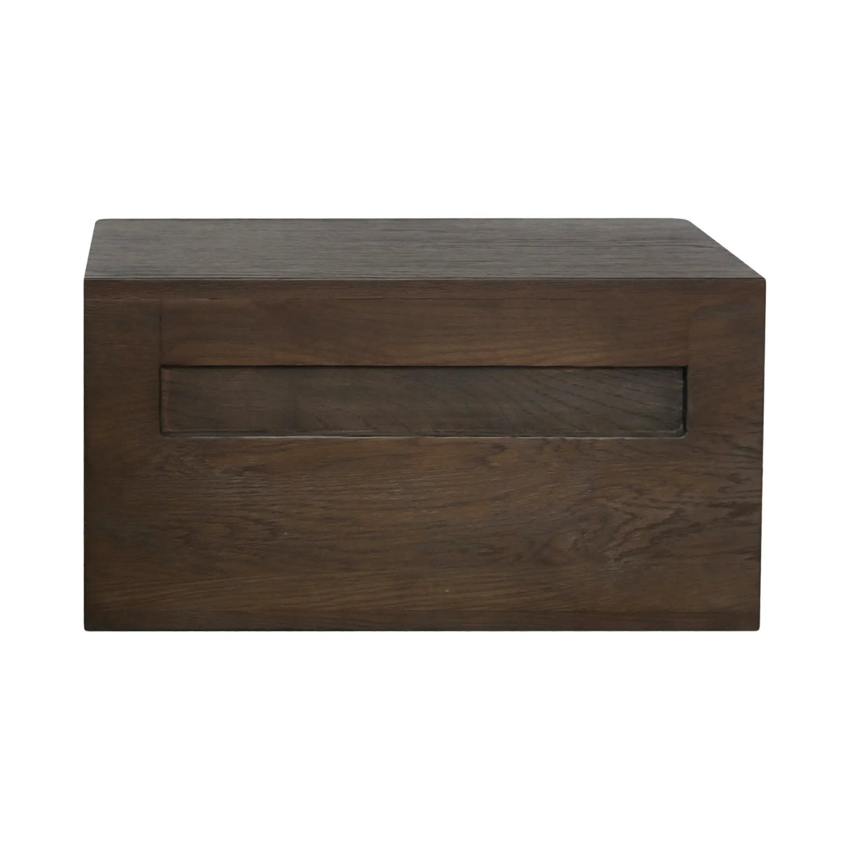 Modern European furniture - Brown 1-Drawer Floating Nightstand - www.oroa.com