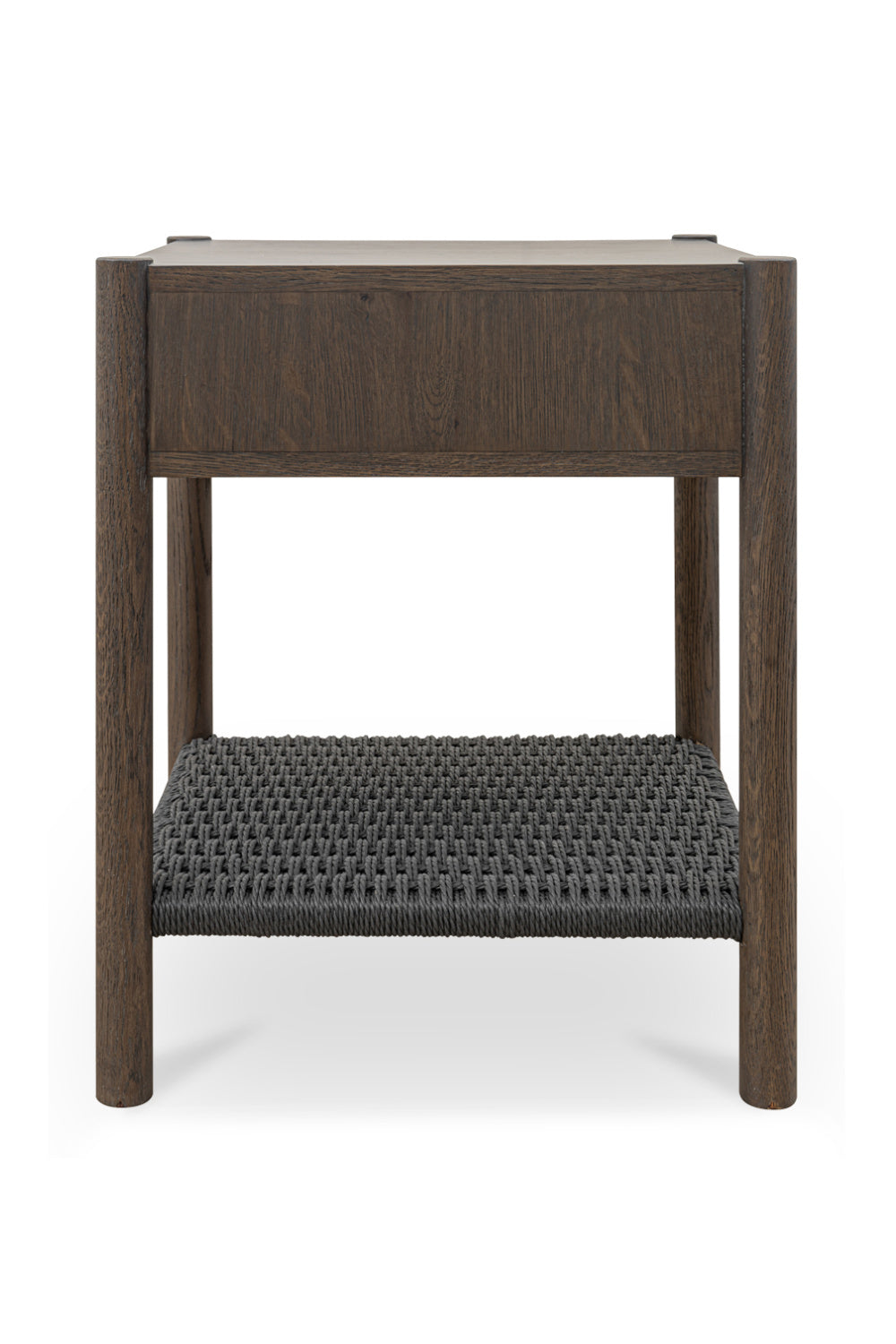 Modern European furniture - Woven Rope Accent Nightstand - www.oroa.com | Oroa.com