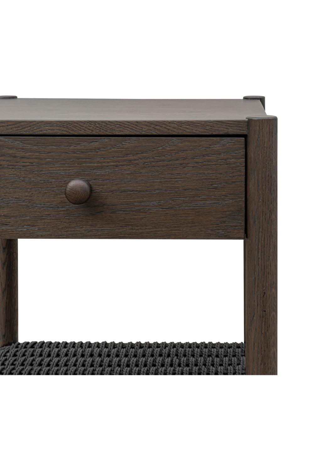 Modern European furniture - Woven Rope Accent Nightstand - www.oroa.com | Oroa.com