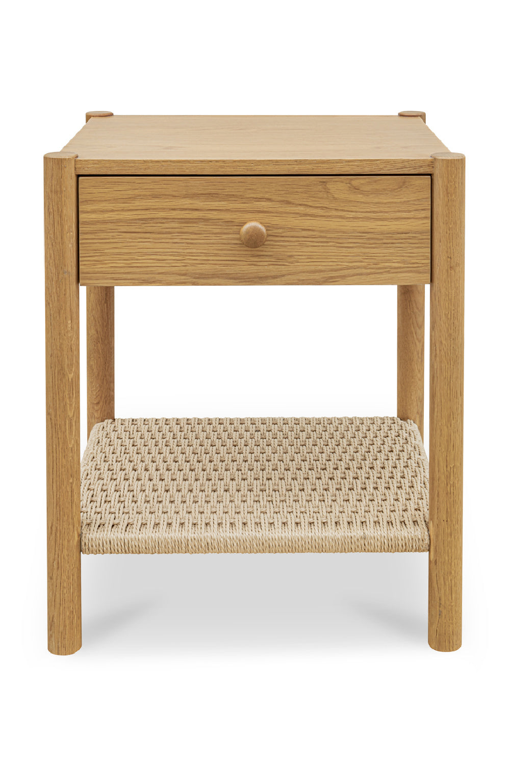 Modern European furniture - Woven Rope Accent Nightstand - www.oroa.com | Oroa.com