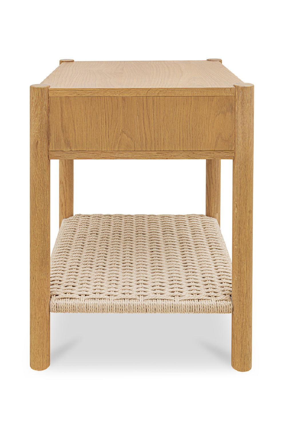 Modern European furniture - Woven Rope Accent Nightstand - www.oroa.com | Oroa.com