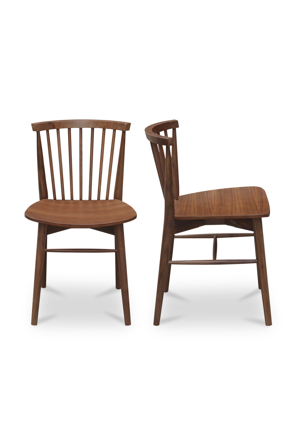 Modern European furniture - Spindle-Back Dining Chairs (2) - www.oroa.com | Oroa.com