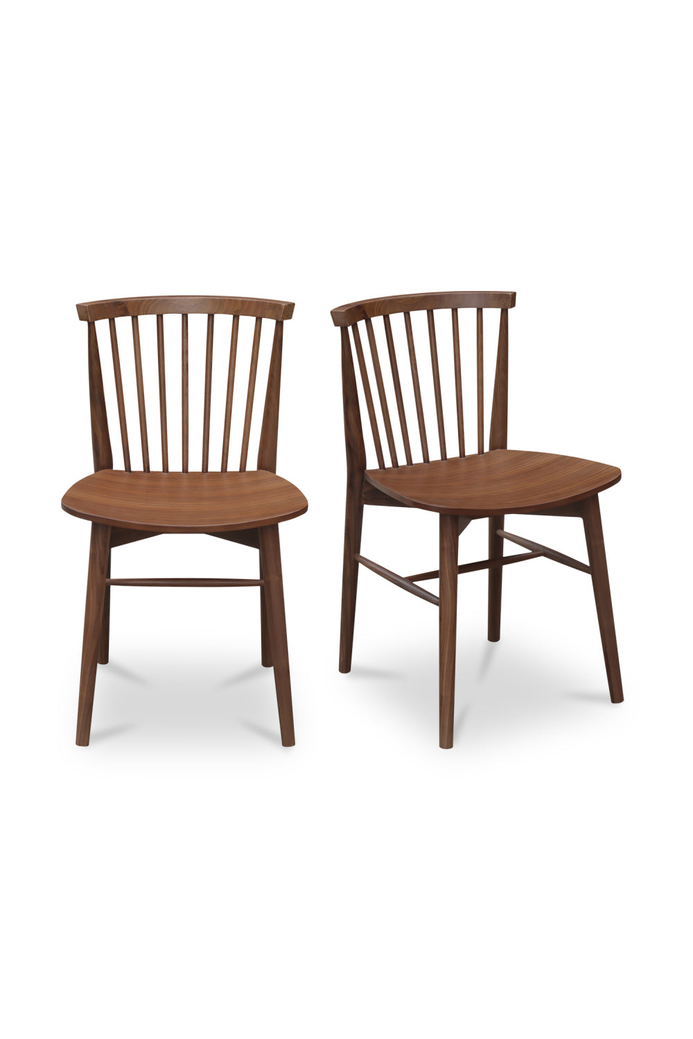 Modern European furniture - Spindle-Back Dining Chairs (2) - www.oroa.com | Oroa.com
