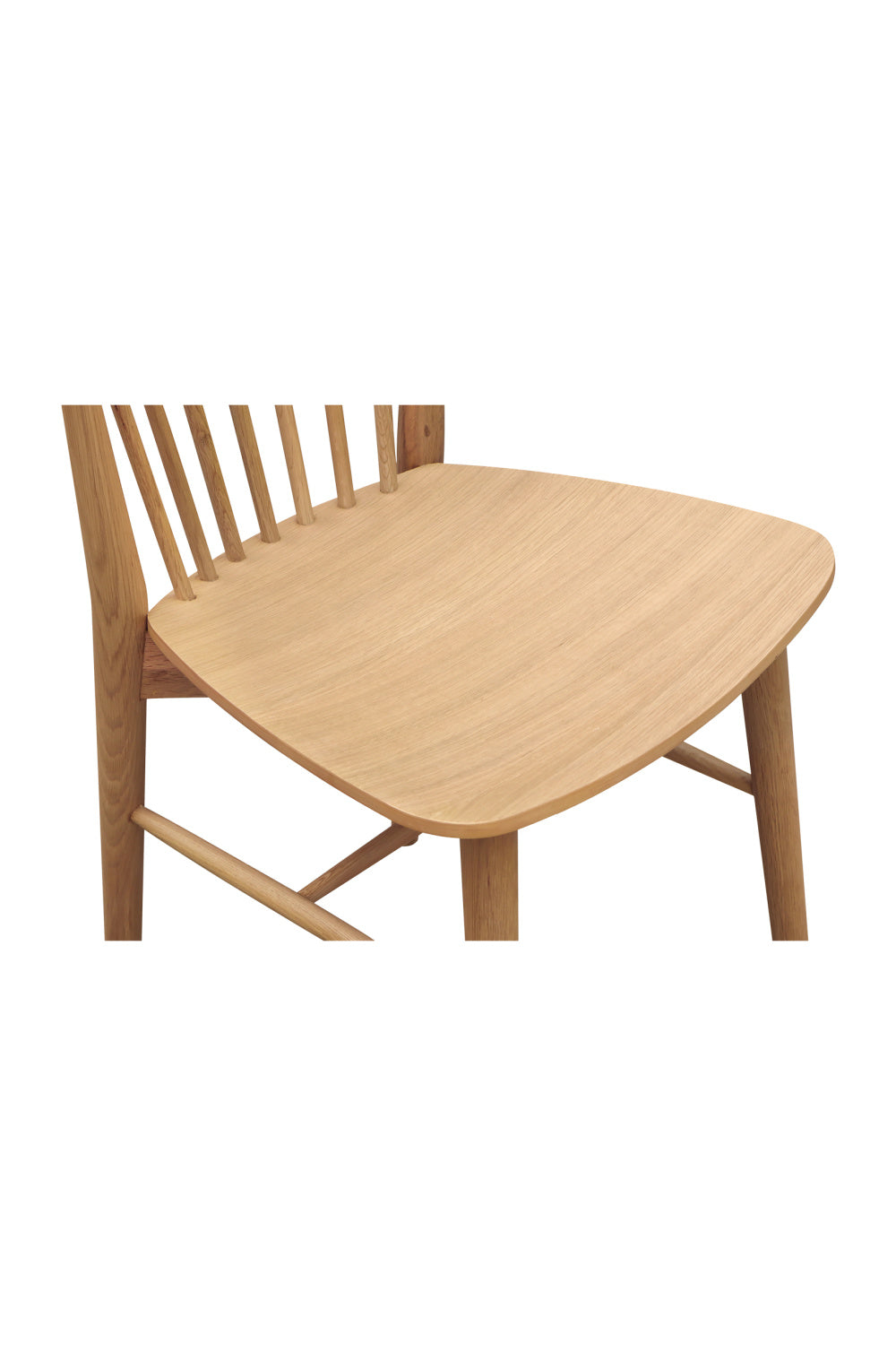 Modern European furniture - Spindle-Back Dining Chairs (2) - www.oroa.com | Oroa.com