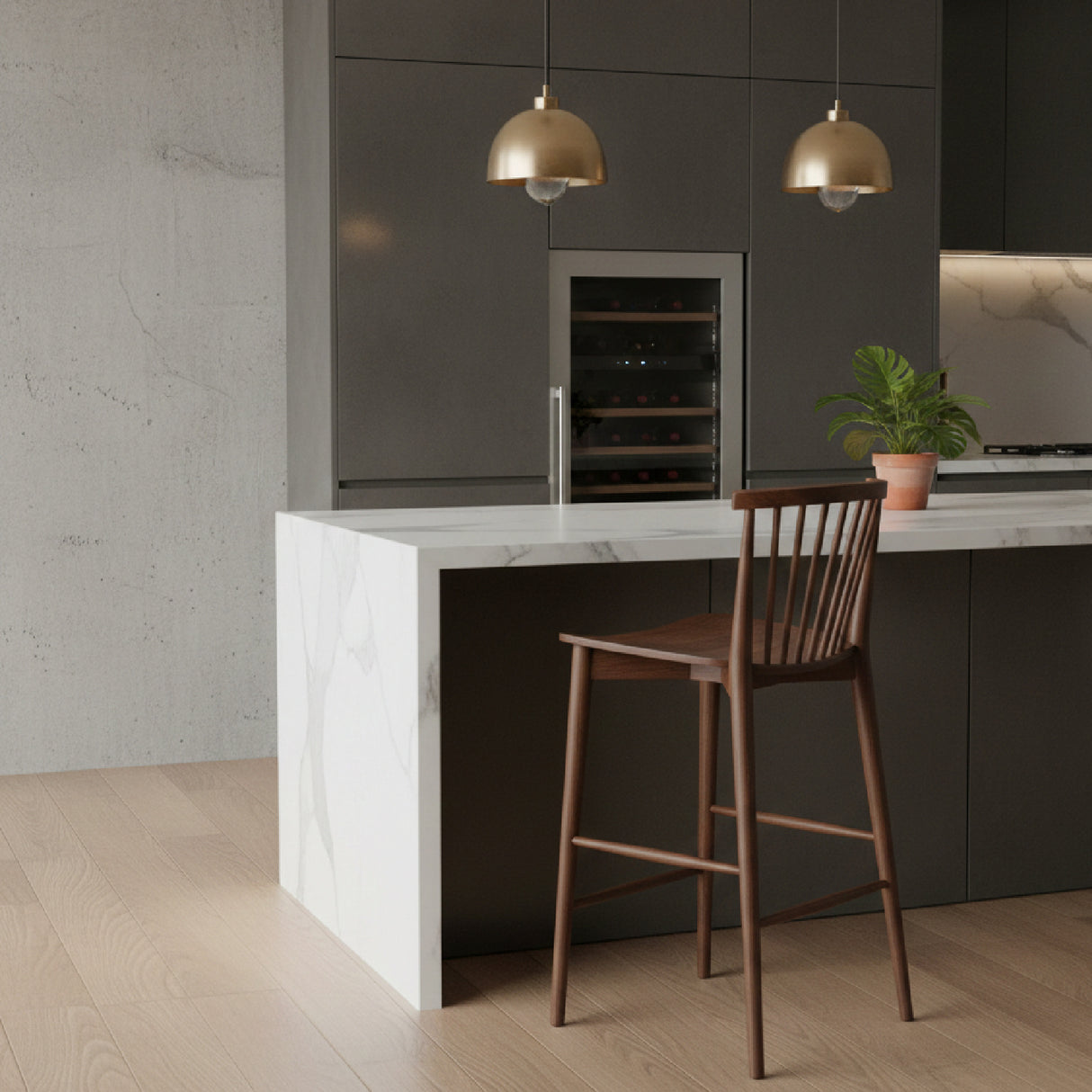 Modern European furniture - Spindle-Back Counter Stool - www.oroa.com | Oroa.com