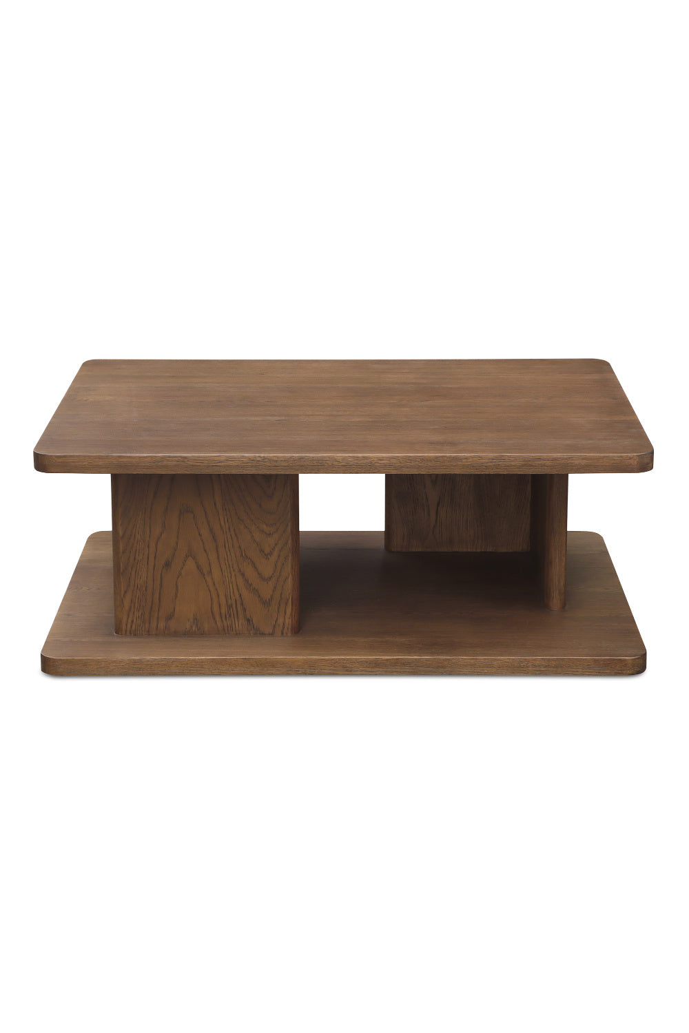 Modern European furniture - Oak Open Storage Coffee Table - www.oroa.com | Oroa.com
