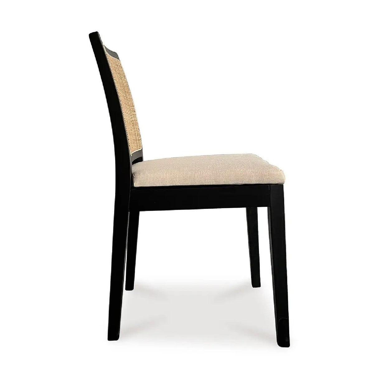 Rattan-Back Dining Chair Set (2) | Novi Living Orville | Oroa.com