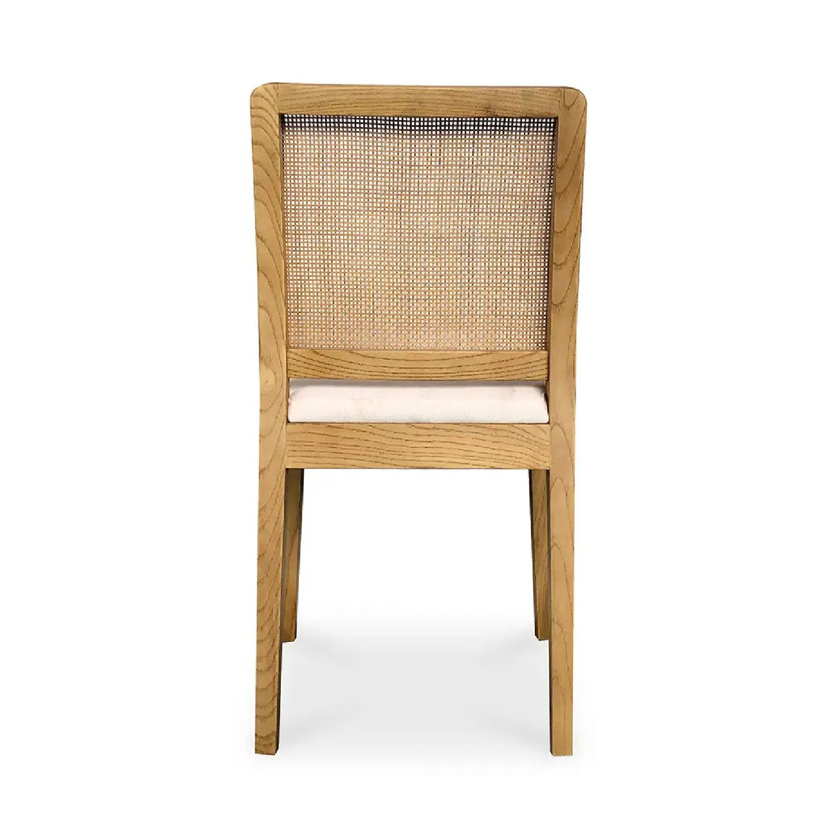 Rattan-Back Dining Chair Set (2) | Novi Living Orville | Oroa.com