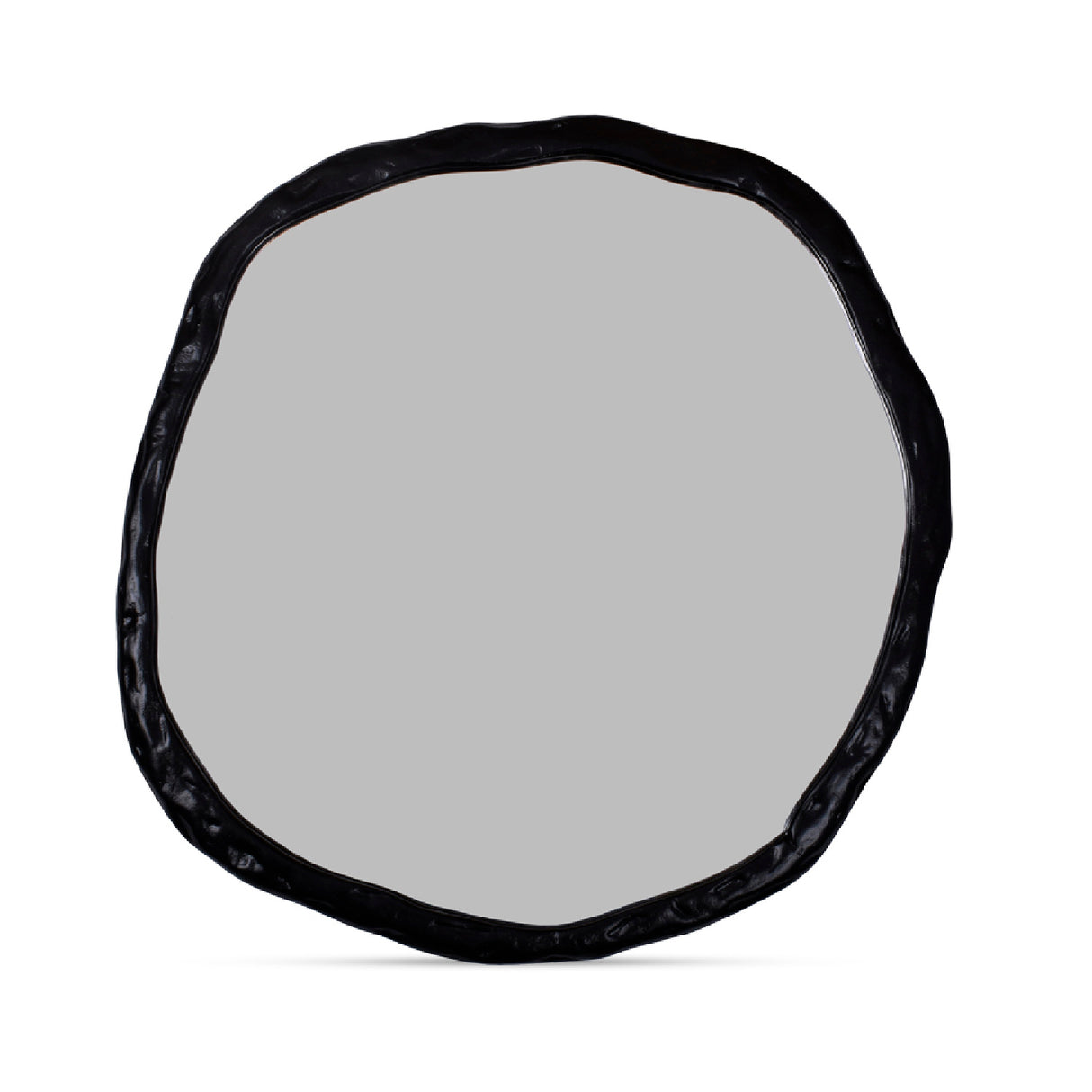 Modern European furniture - Organic-Shaped Aluminum Mirror - www.oroa.com | Oroa.com