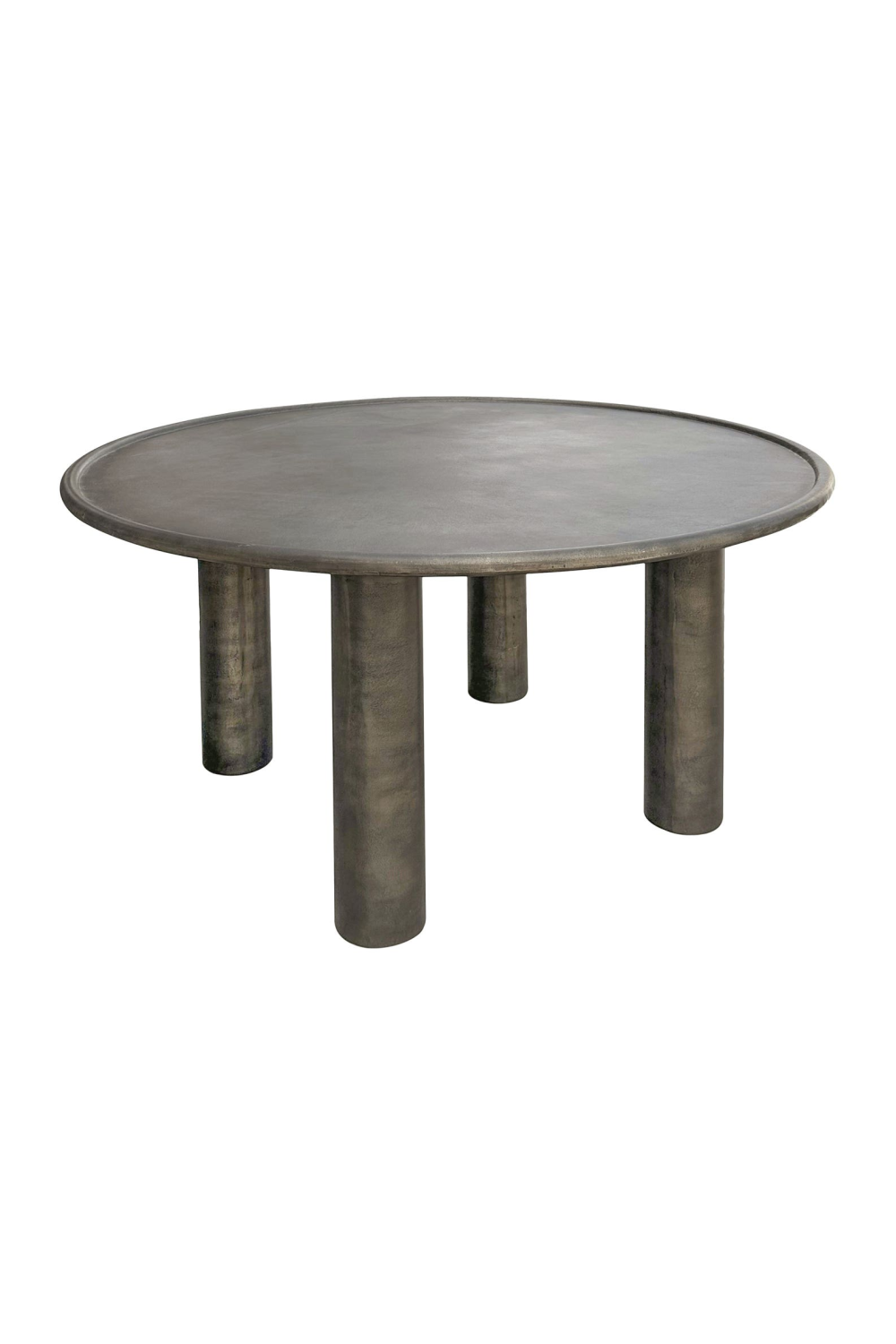 Bronze Round Outdoor Dining Table | Oroa.com