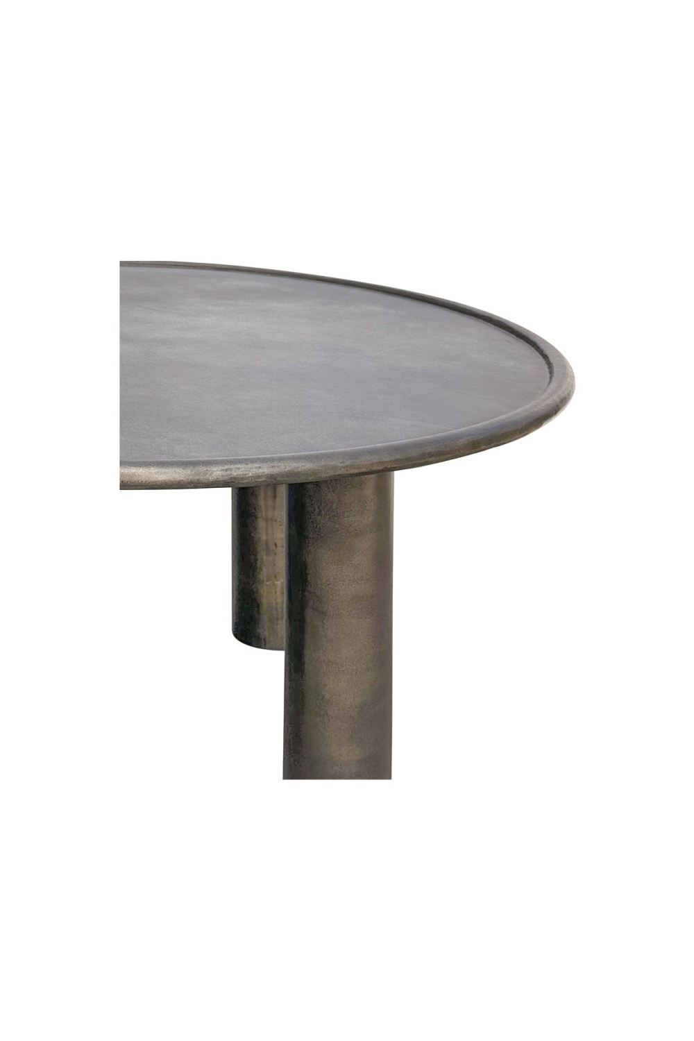 Bronze Round Outdoor Dining Table | Oroa.com