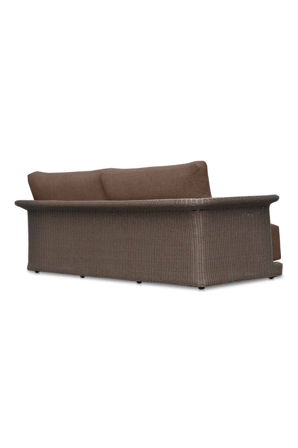 Modern European furniture - Curved Arm Wicker Outdoor Sofa - www.oroa.com | Oroa.com