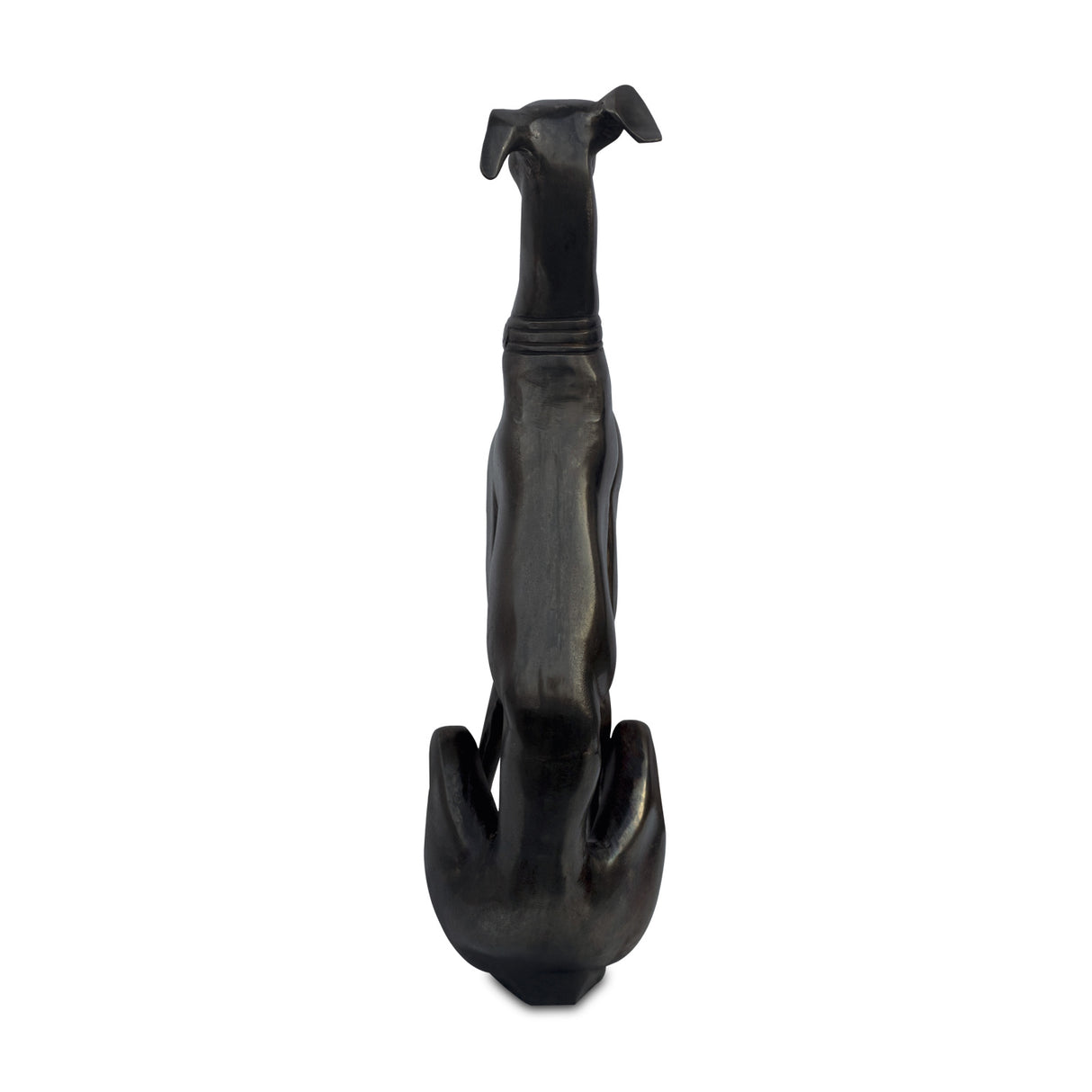 Modern European furniture - Black Greyhound Sculpture - www.oroa.com