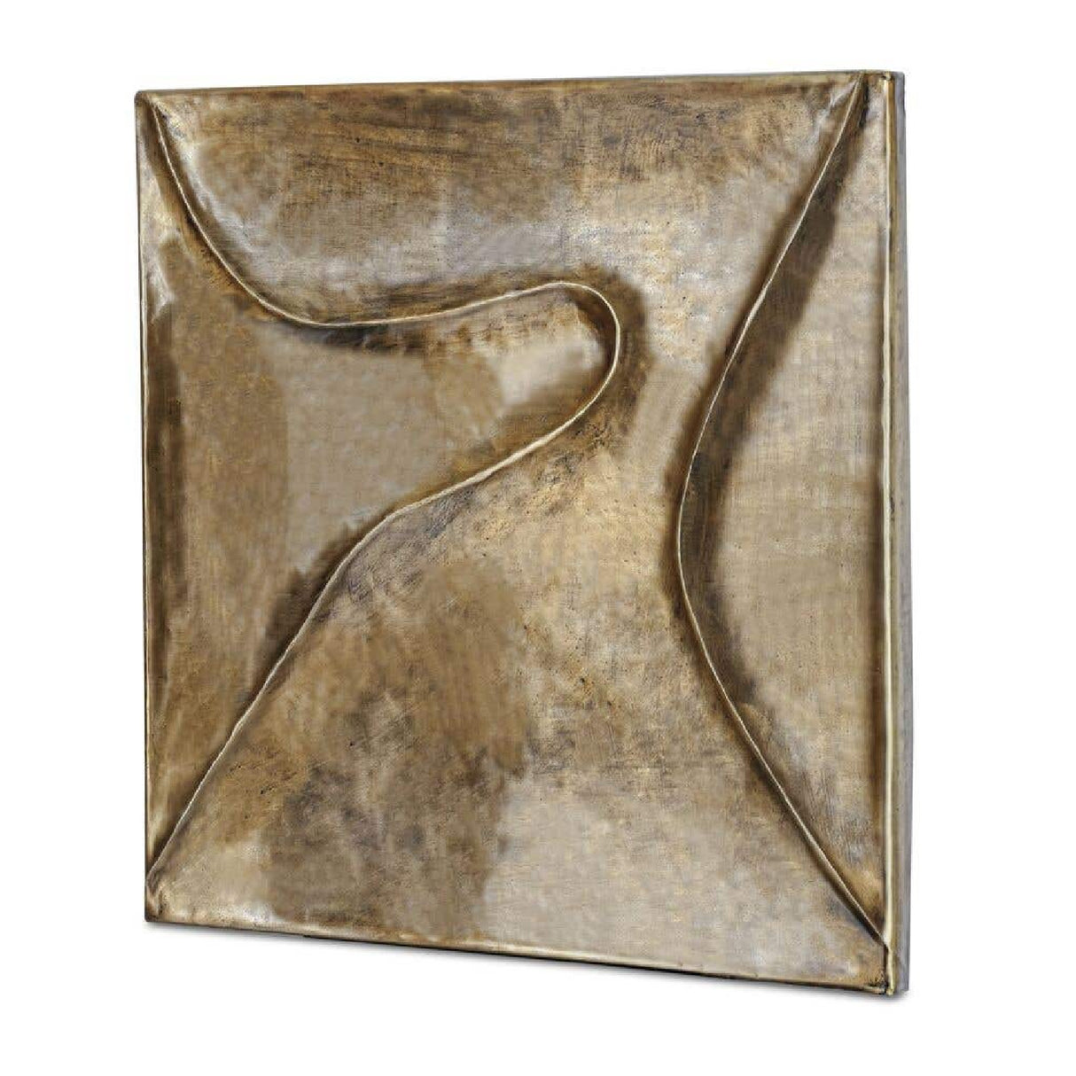Aged Brass Wall Sculpture | Oroa.com