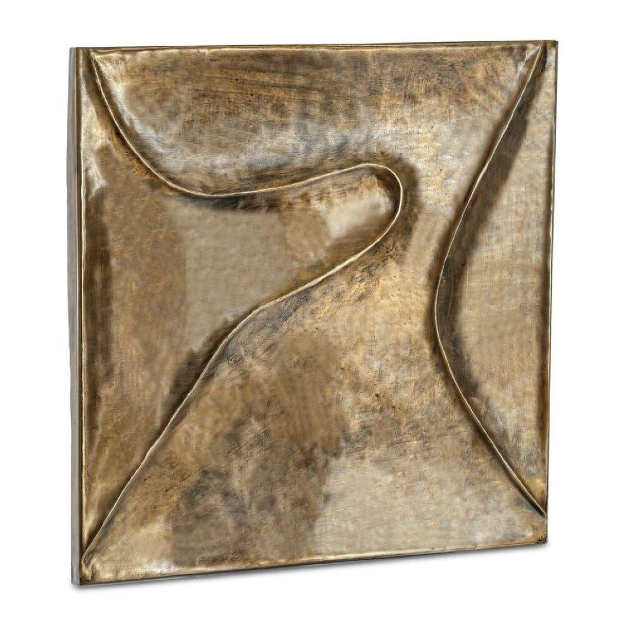 Aged Brass Wall Sculpture | Oroa.com