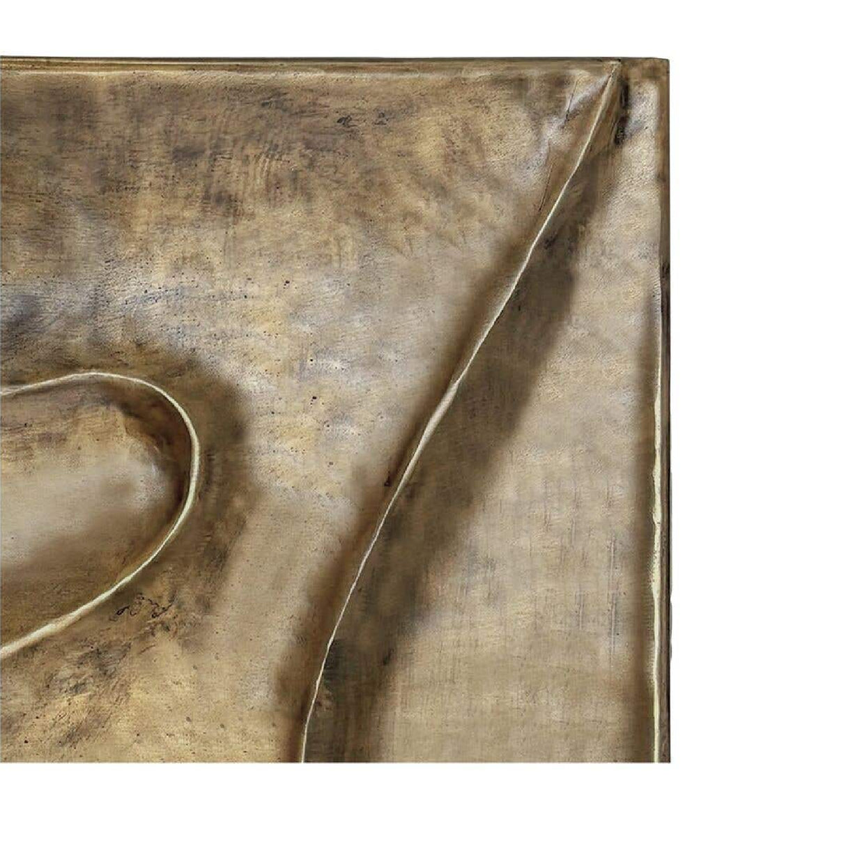 Aged Brass Wall Sculpture | Oroa.com