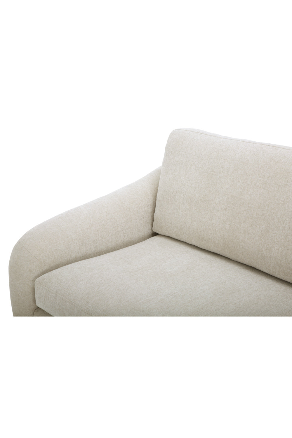 Modern European furniture - Wooden Leg 2-Seater Sofa - www.oroa.com | Oroa.com