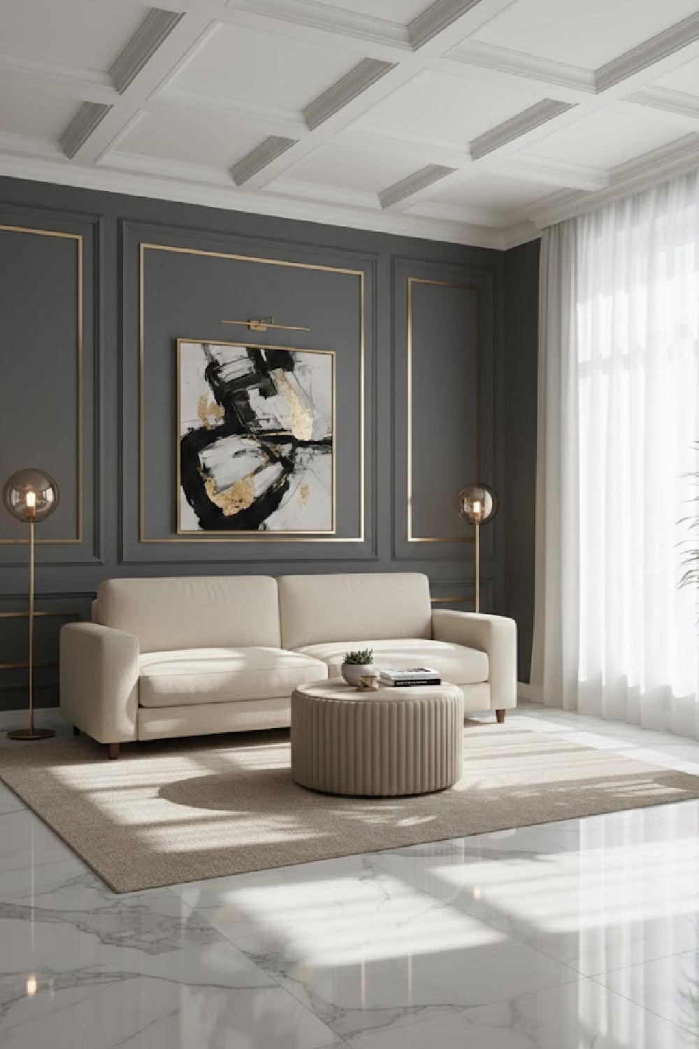 Modern European furniture - Wooden Leg 2-Seater Sofa - www.oroa.com | Oroa.com
