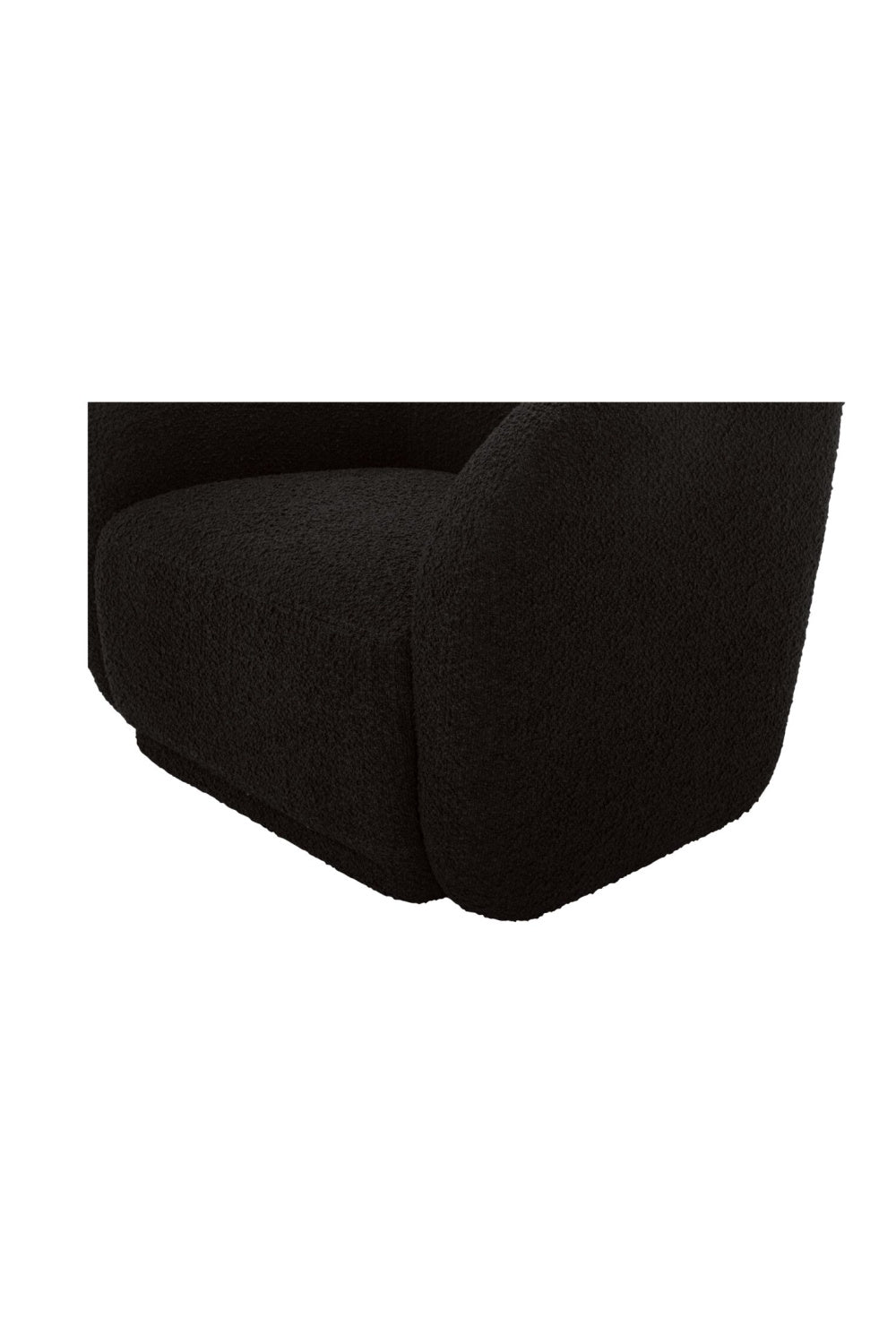 Modern European furniture - Curved Back Accent Chair - www.oroa.com