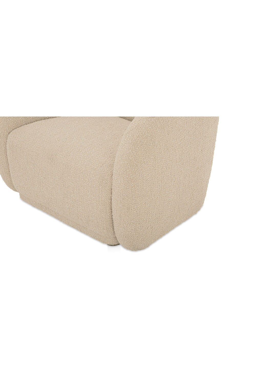 Modern European furniture - Curved Back Accent Chair - www.oroa.com