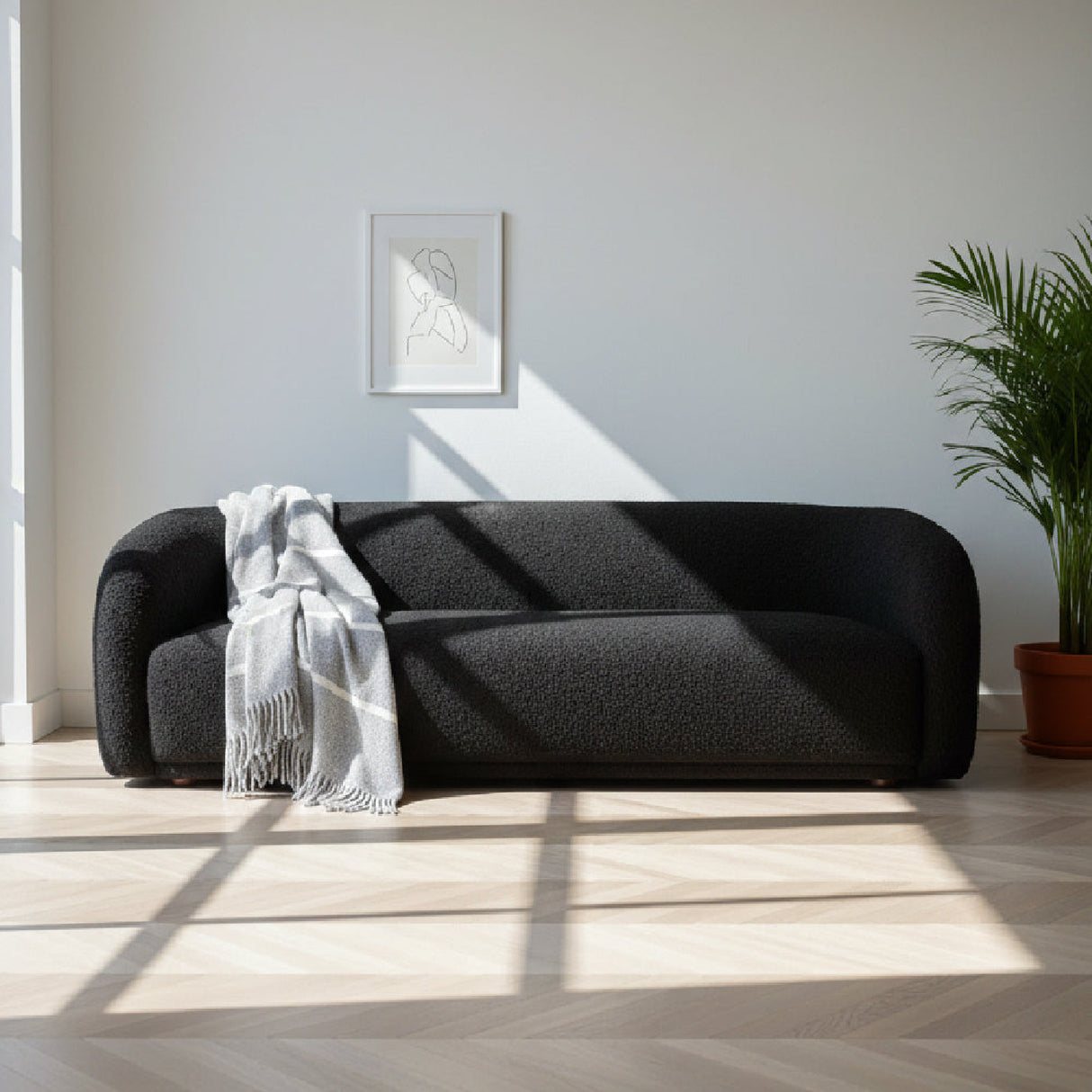 Curved Back Sofa | Oroa.com