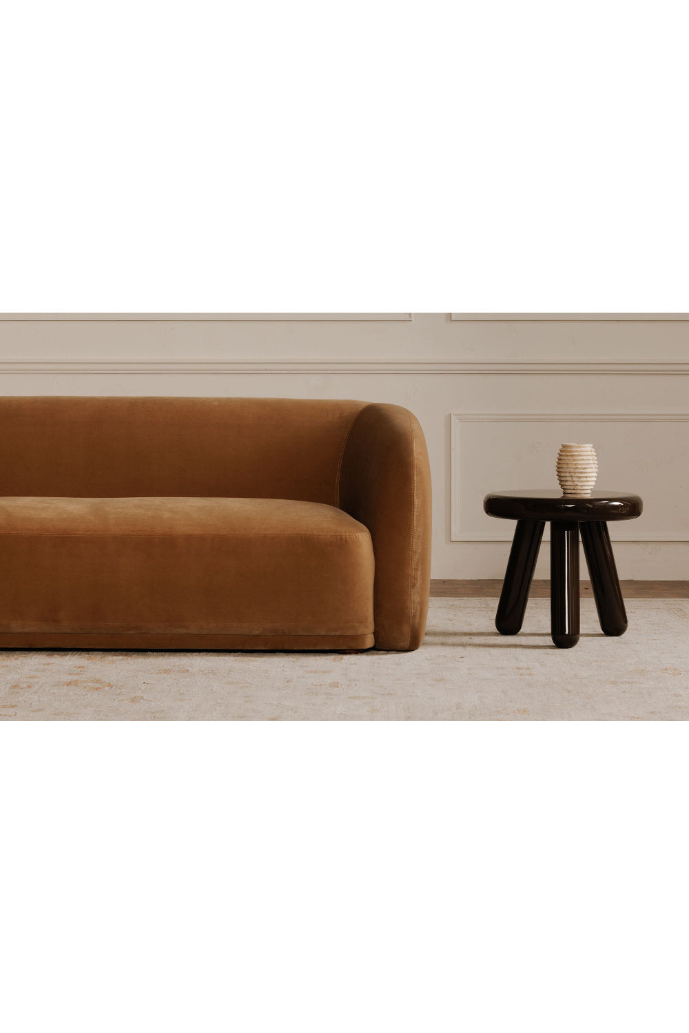 Modern European furniture - Curved Back Sofa - www.oroa.com