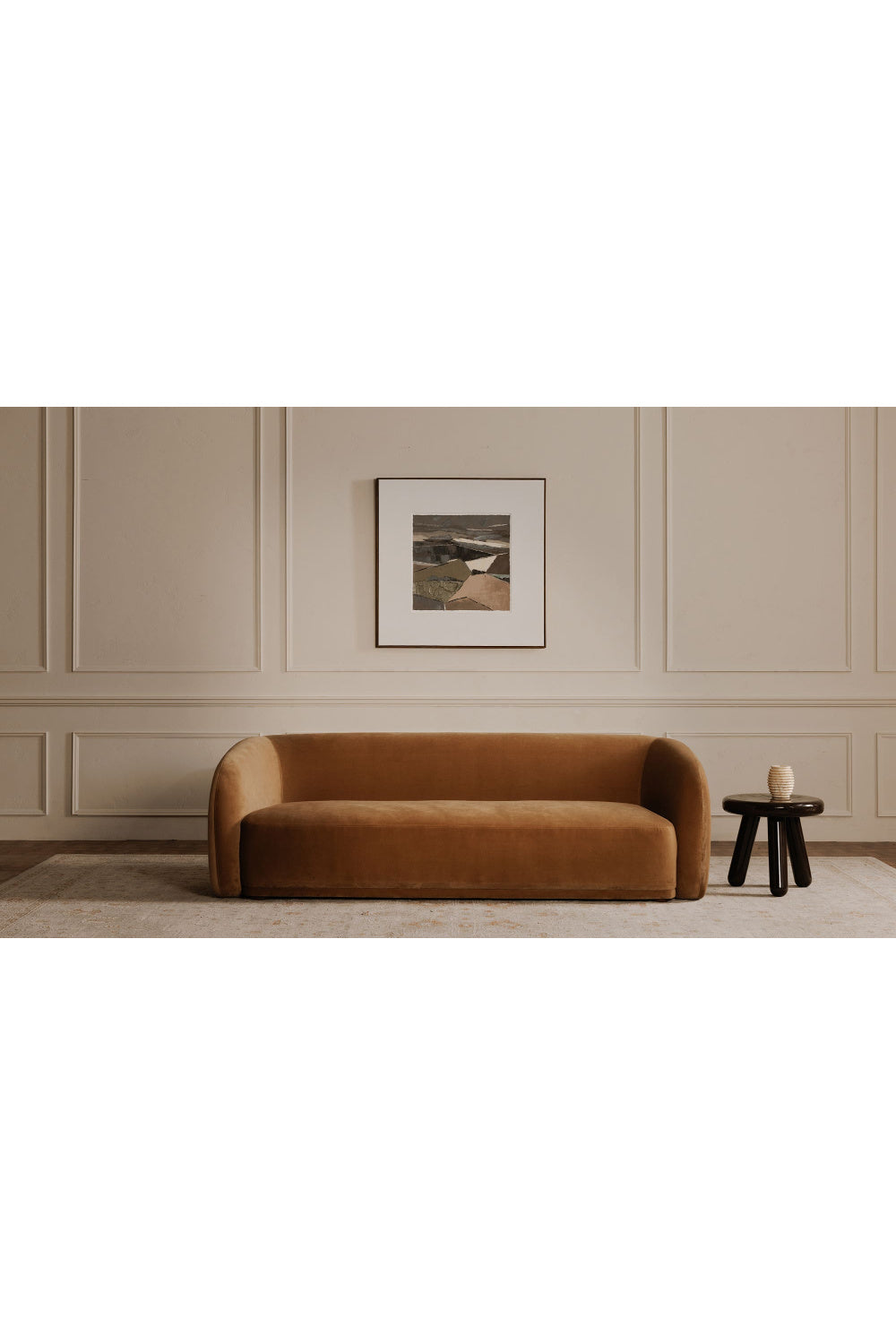 Modern European furniture - Curved Back Sofa - www.oroa.com