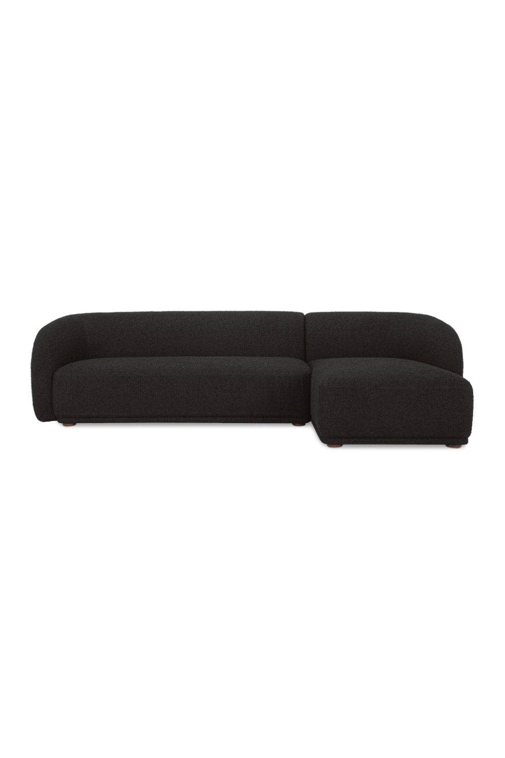 Curved Back Sectional Sofa | Novi Living Faye | Oroa.com